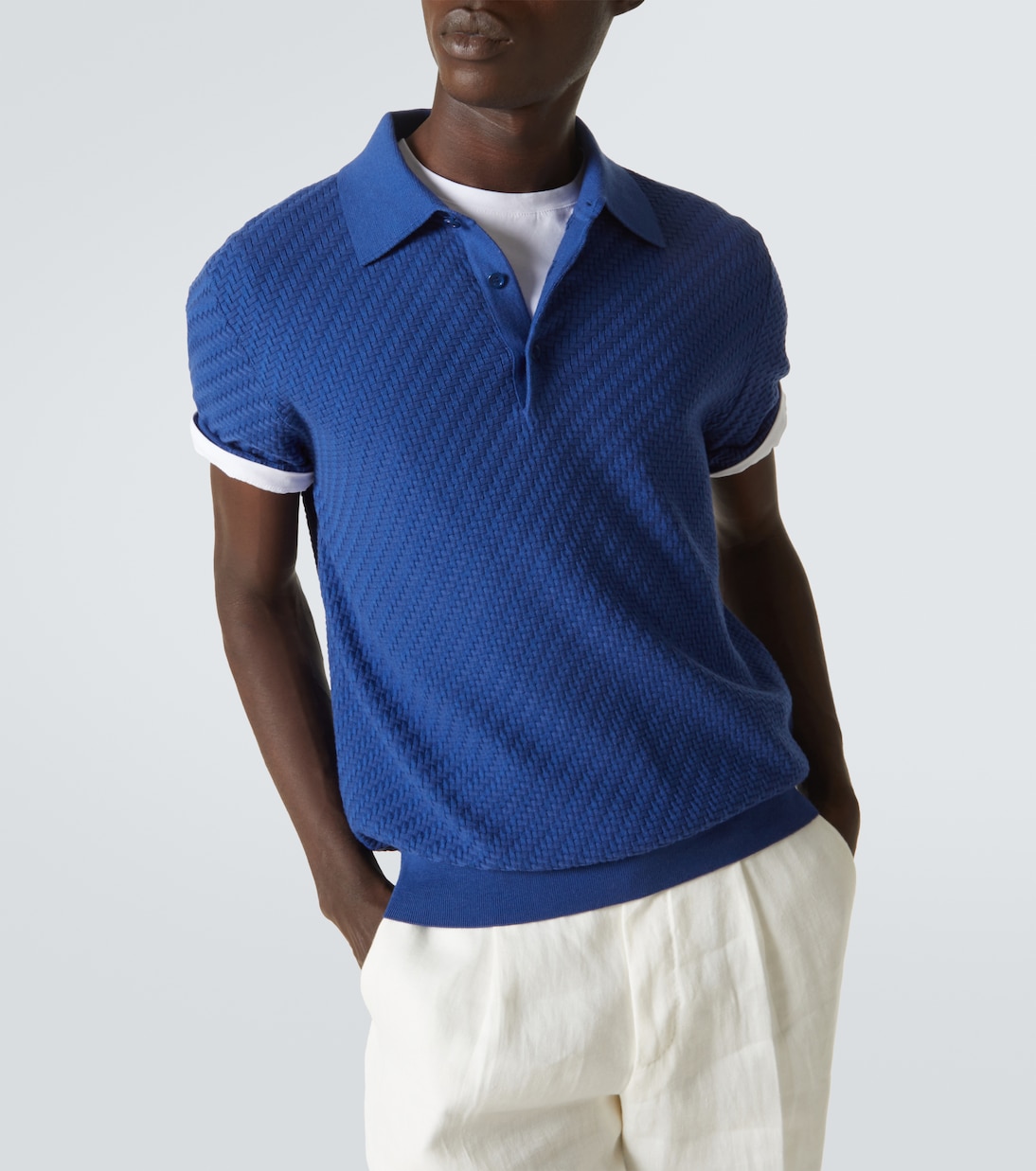 Polo de algodón, seda y cachemir | Brioni