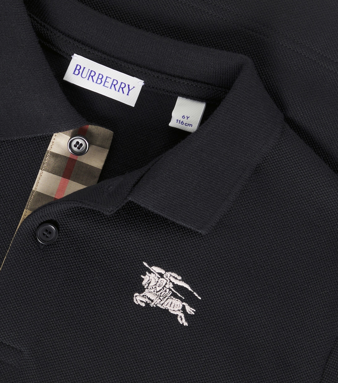Polo EKD in cotone | Burberry Kids