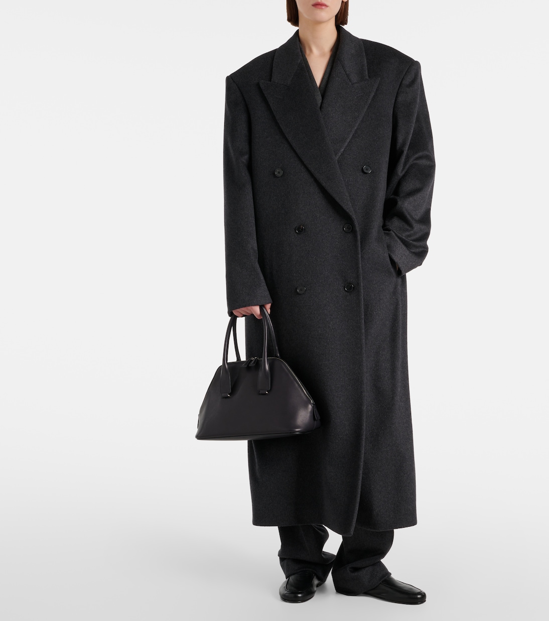 Borsa Devon Medium in pelle | The Row