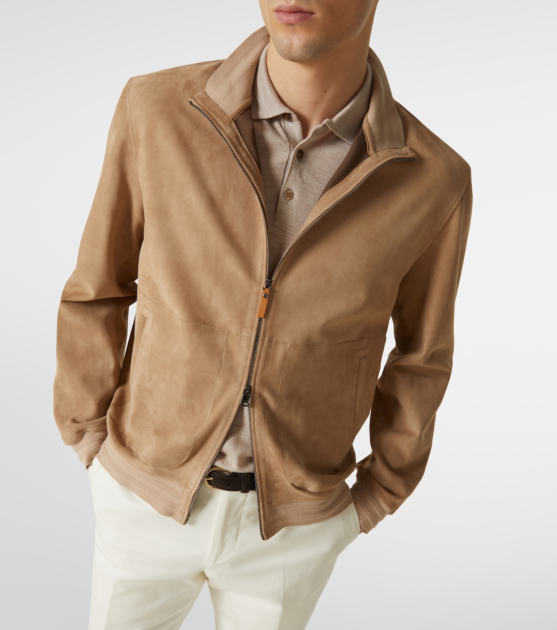Bomberjacke aus Leder | Canali