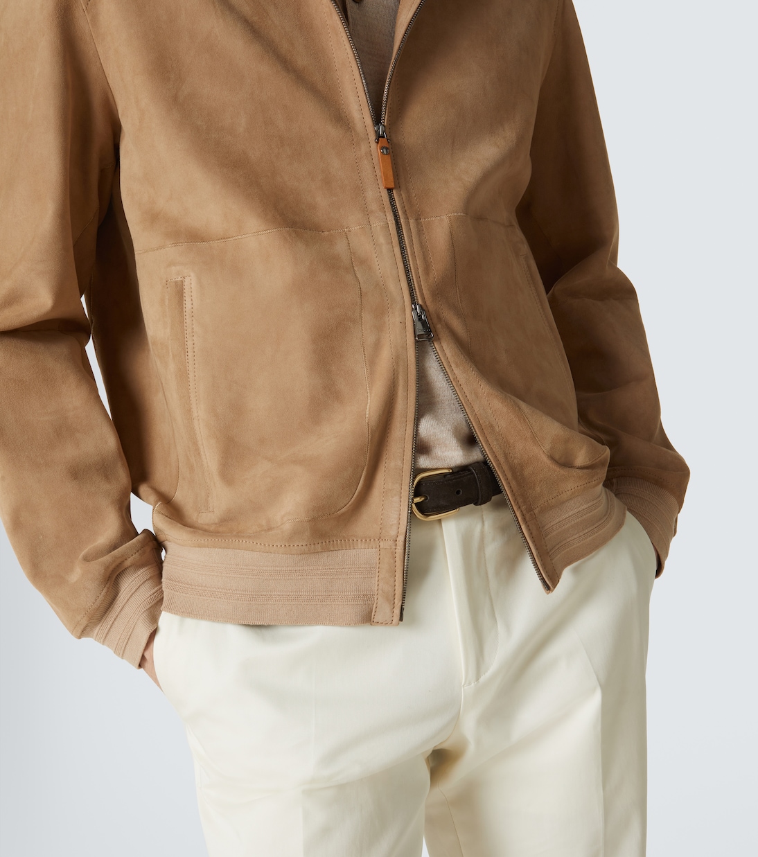 Bomberjacke aus Leder | Canali