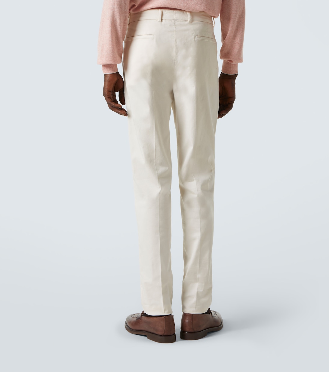 Schmale Hose aus Gabardine | Brunello Cucinelli