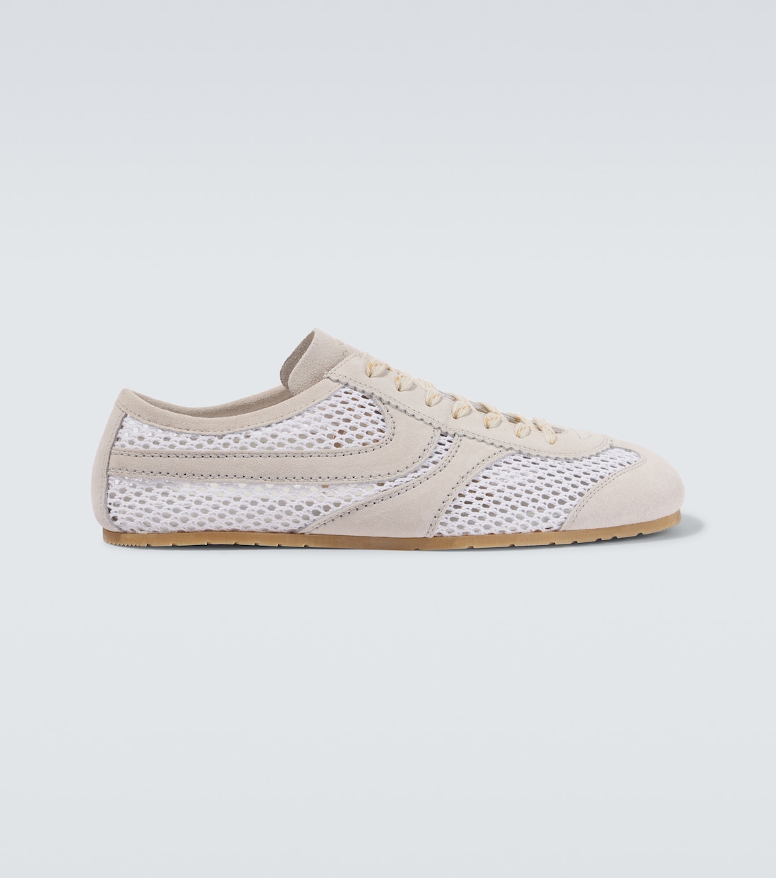 Suede-trimmed sneakers | Dries Van Noten
