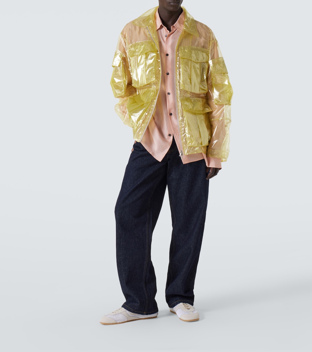 Suede-trimmed sneakers | Dries Van Noten