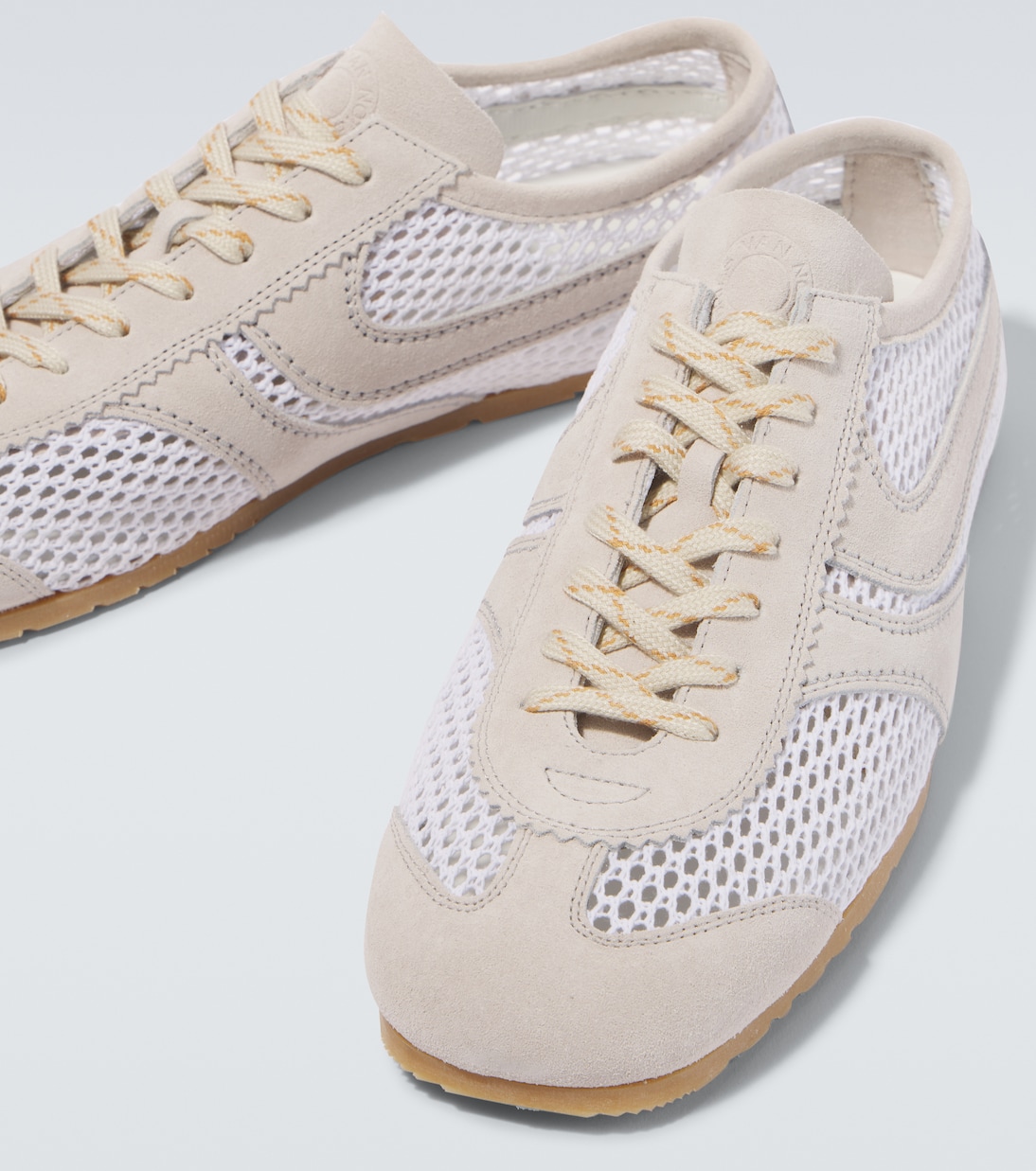 Suede-trimmed sneakers | Dries Van Noten