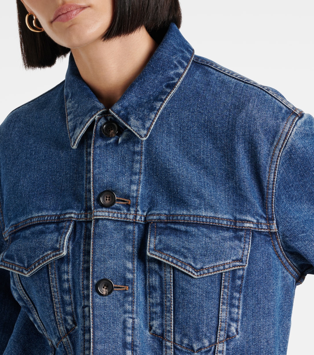 Jeansjacke Tulus aus Baumwolle und Seide | Loro Piana