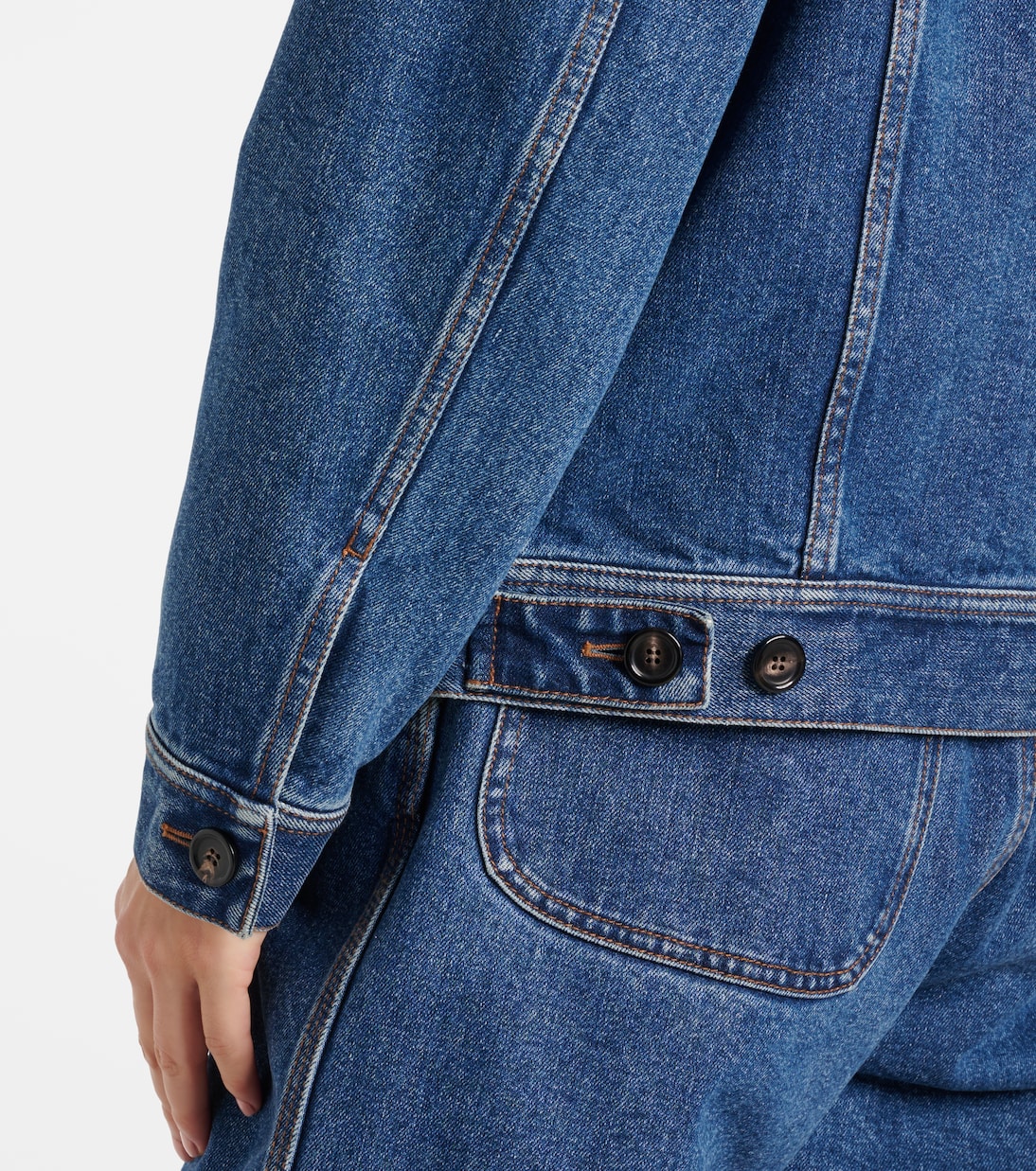 Jeansjacke Tulus aus Baumwolle und Seide | Loro Piana