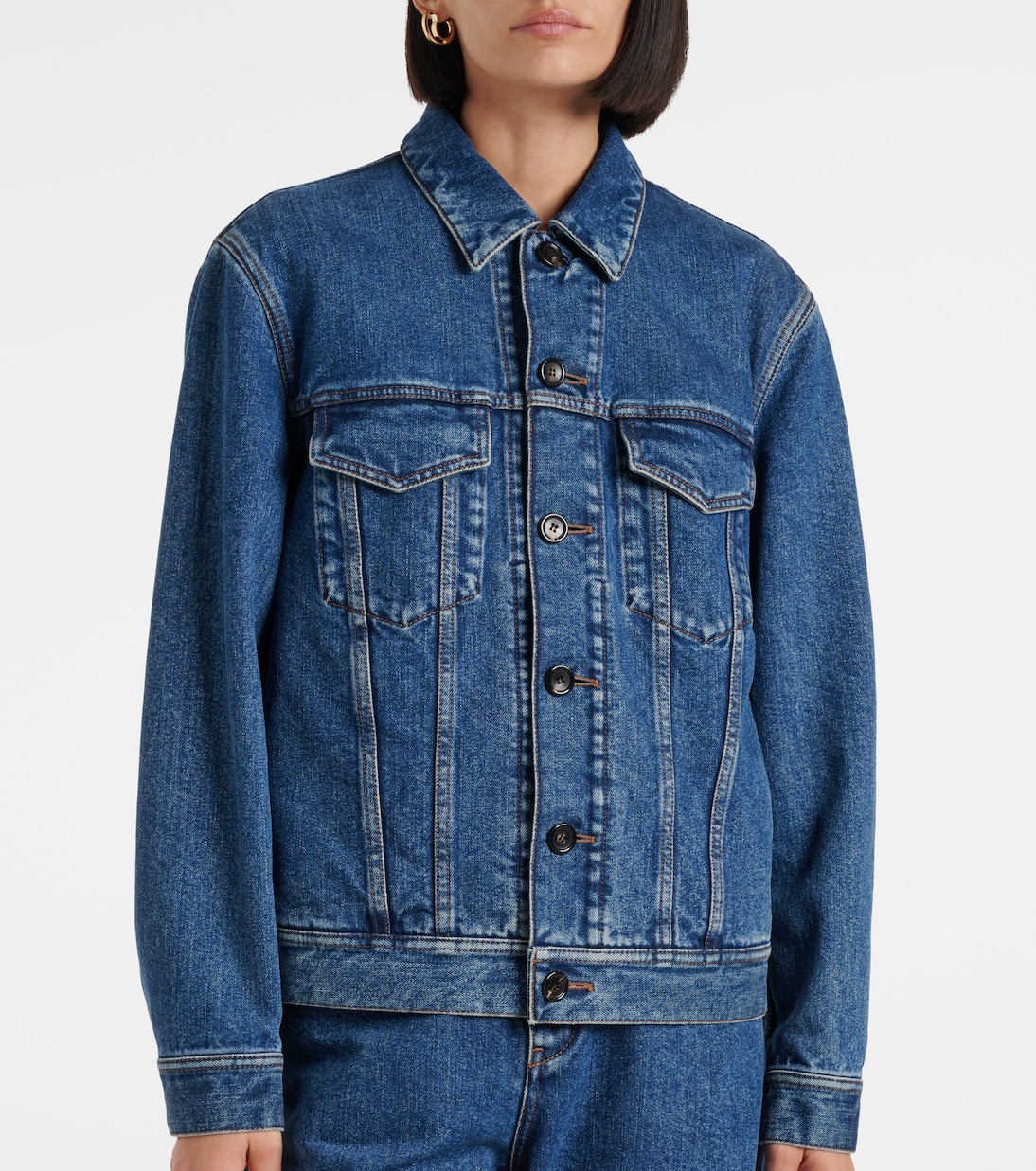 Jeansjacke Tulus aus Baumwolle und Seide | Loro Piana