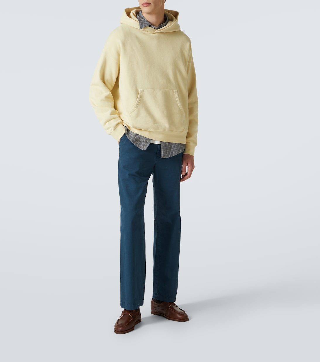 Felpa Jumbo in misto cotone con cappuccio | Visvim