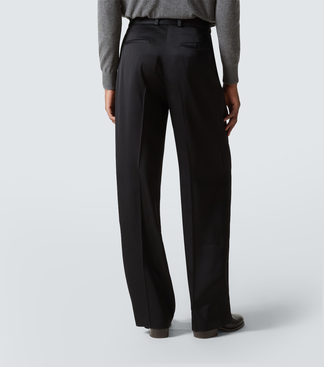 Pantaloni a gamba larga in misto seta | Jil Sander
