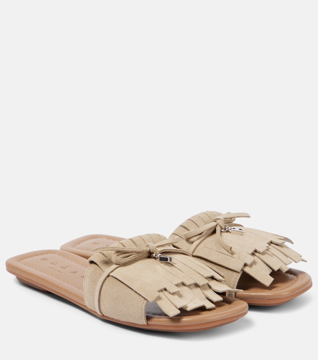 Scarpe Hogan H685 in suede con frange, stile giovane e moderno