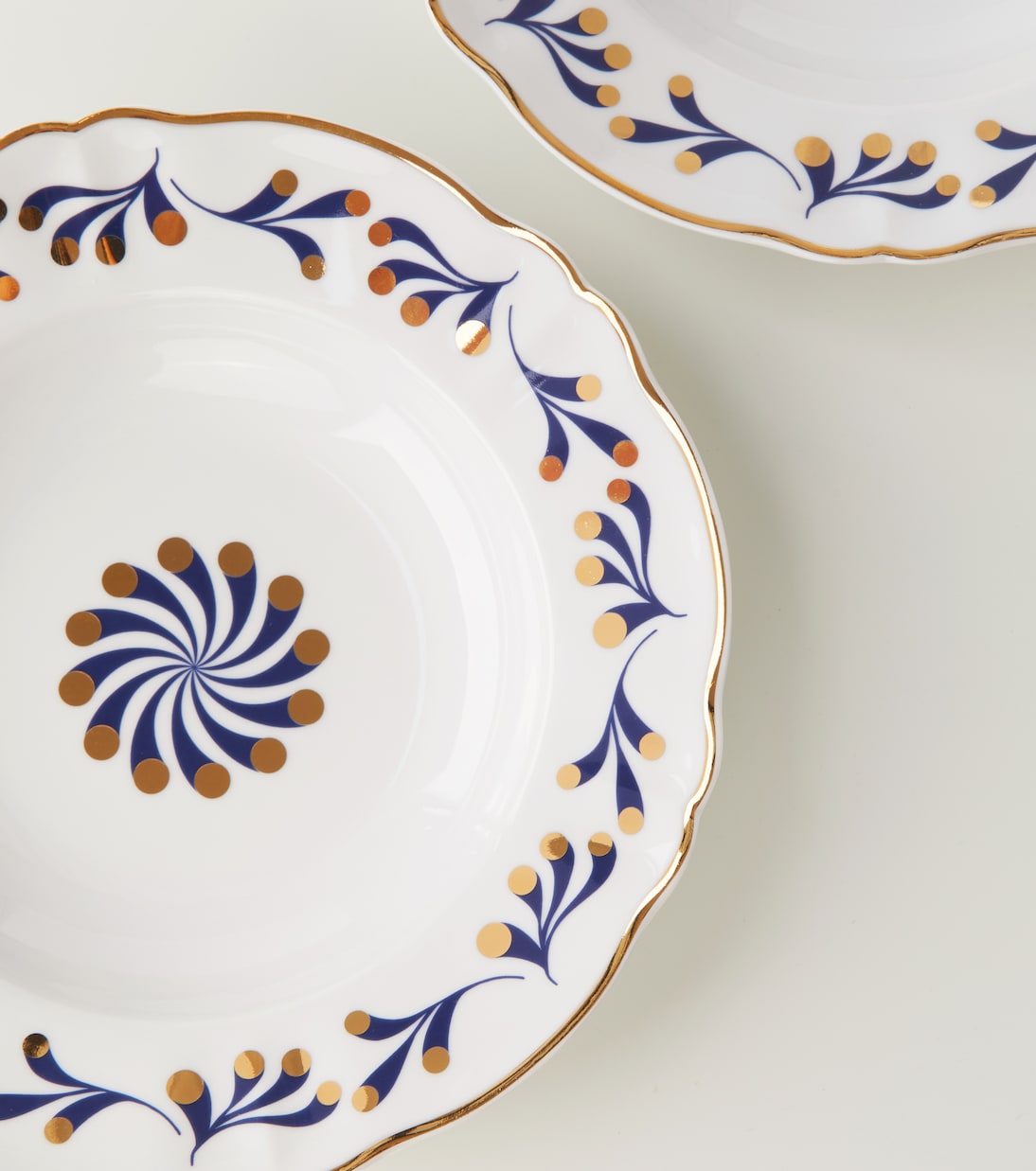 Marino set of 4 porcelain soup plates | Bitossi