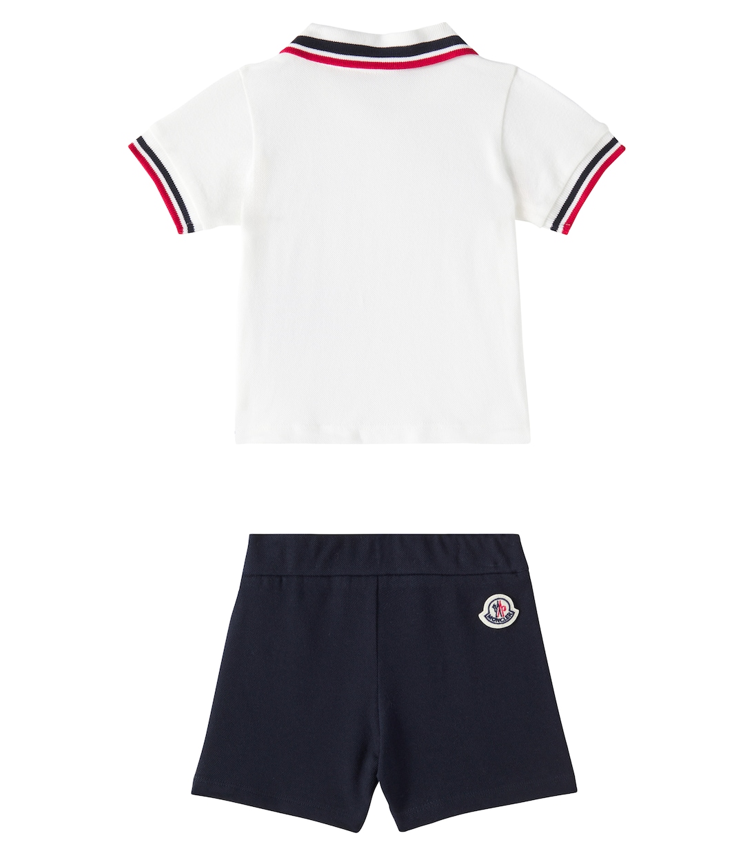 Baby - Polo e shorts in misto cotone | Moncler Enfant