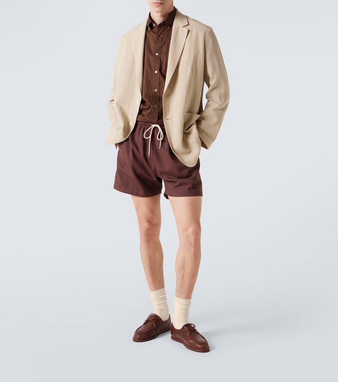 Oversized cotton shirt | Auralee