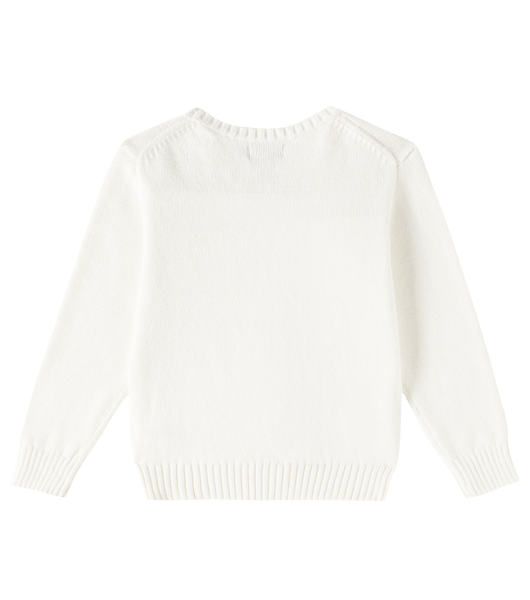 Polo Bear intarsia cotton sweater | Polo Ralph Lauren Kids