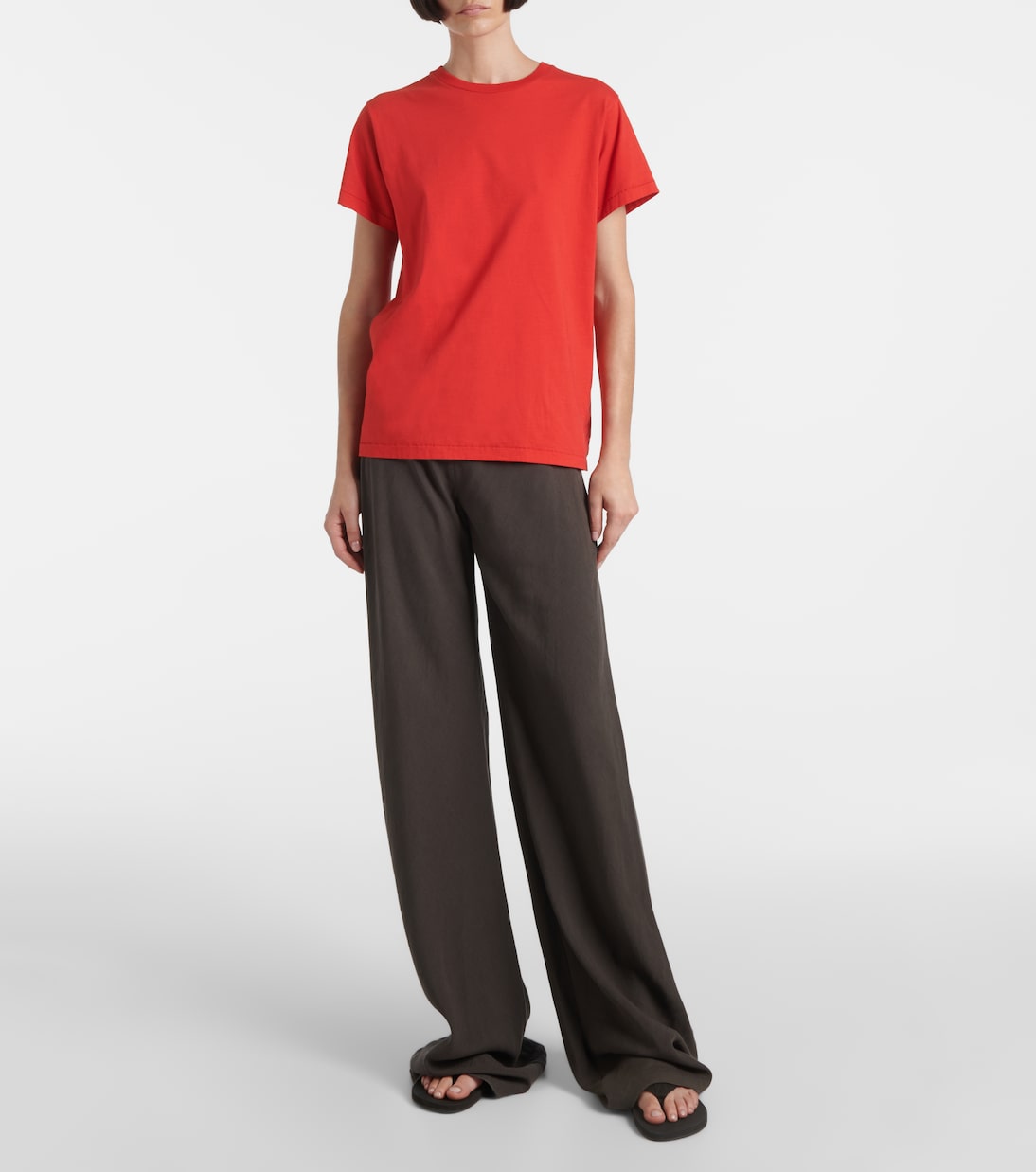T-shirt Florie in jersey di cotone | The Row
