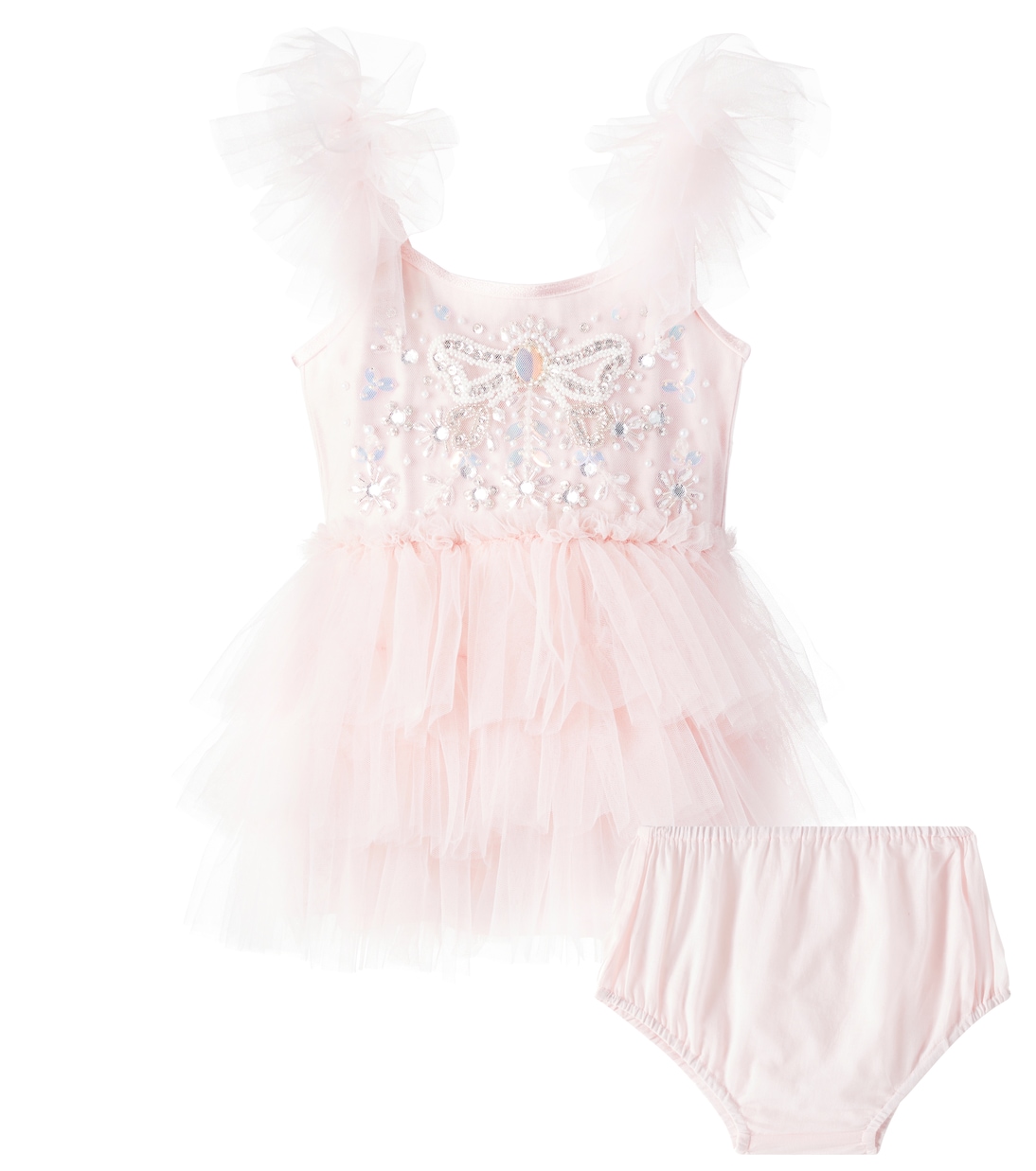Bebé - vestido Gwyneth de jersey y tul | Tutu Du Monde