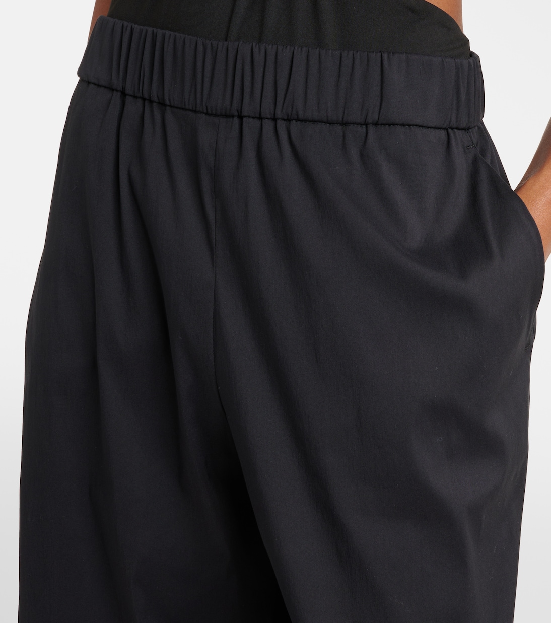 Pantalon ample Rio en coton mélangé | Max Mara