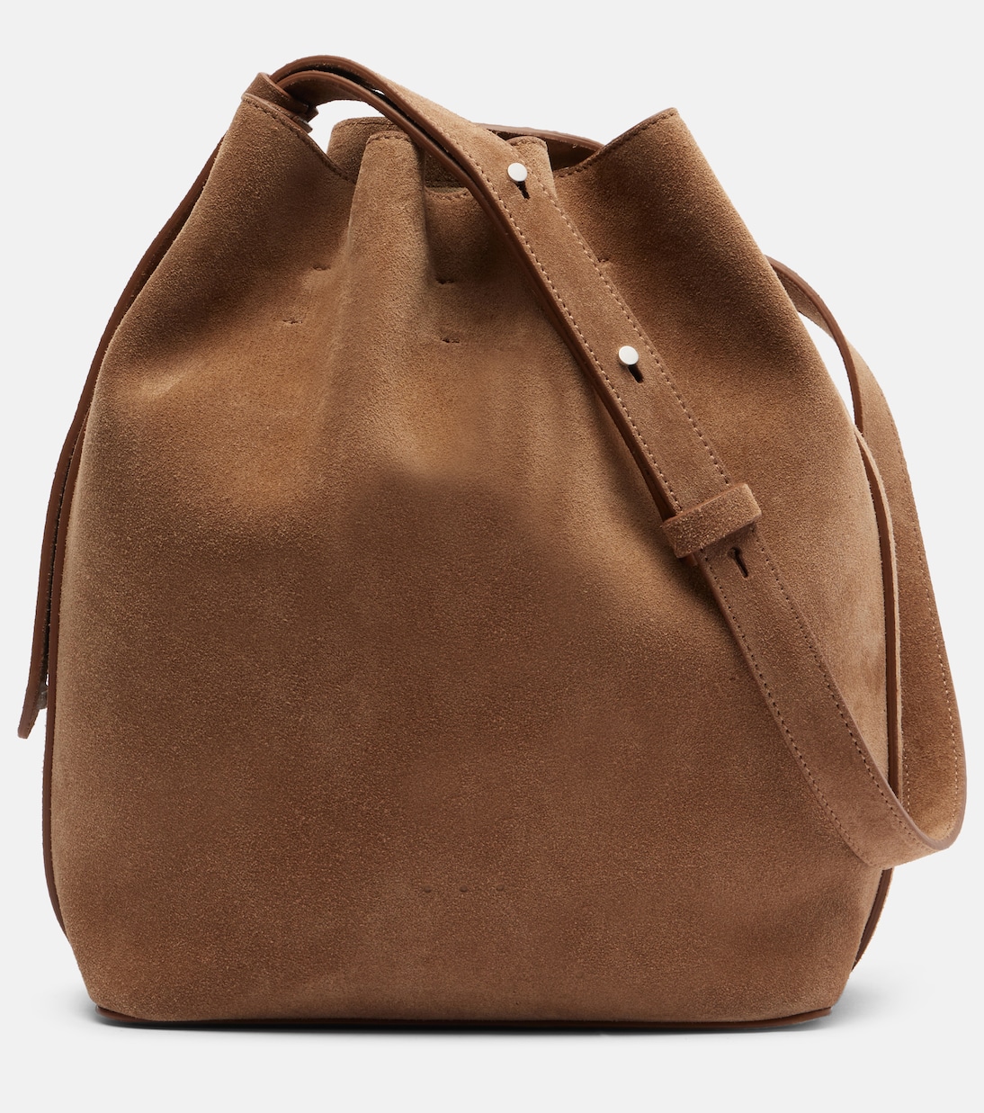 Marin Medium suede bucket bag | Aesther Ekme
