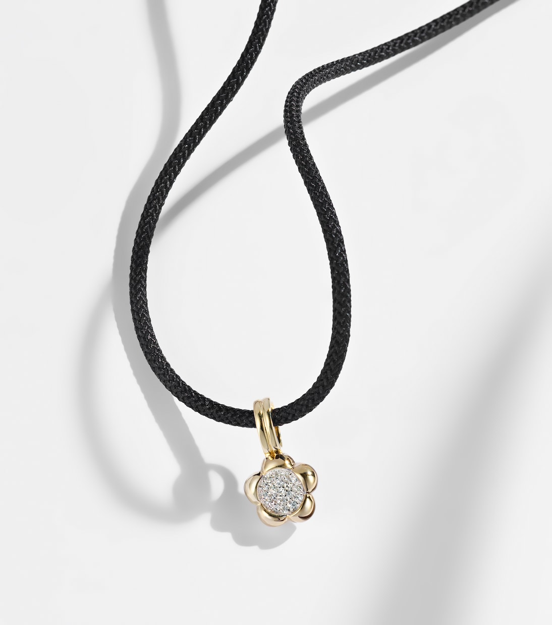 Choker Crosby in oro 10kt con diamanti | Stone and Strand