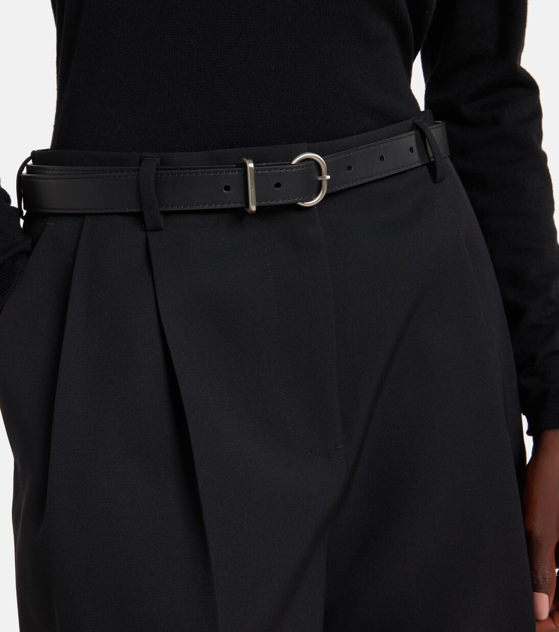 Wool wide-leg pants | Jil Sander