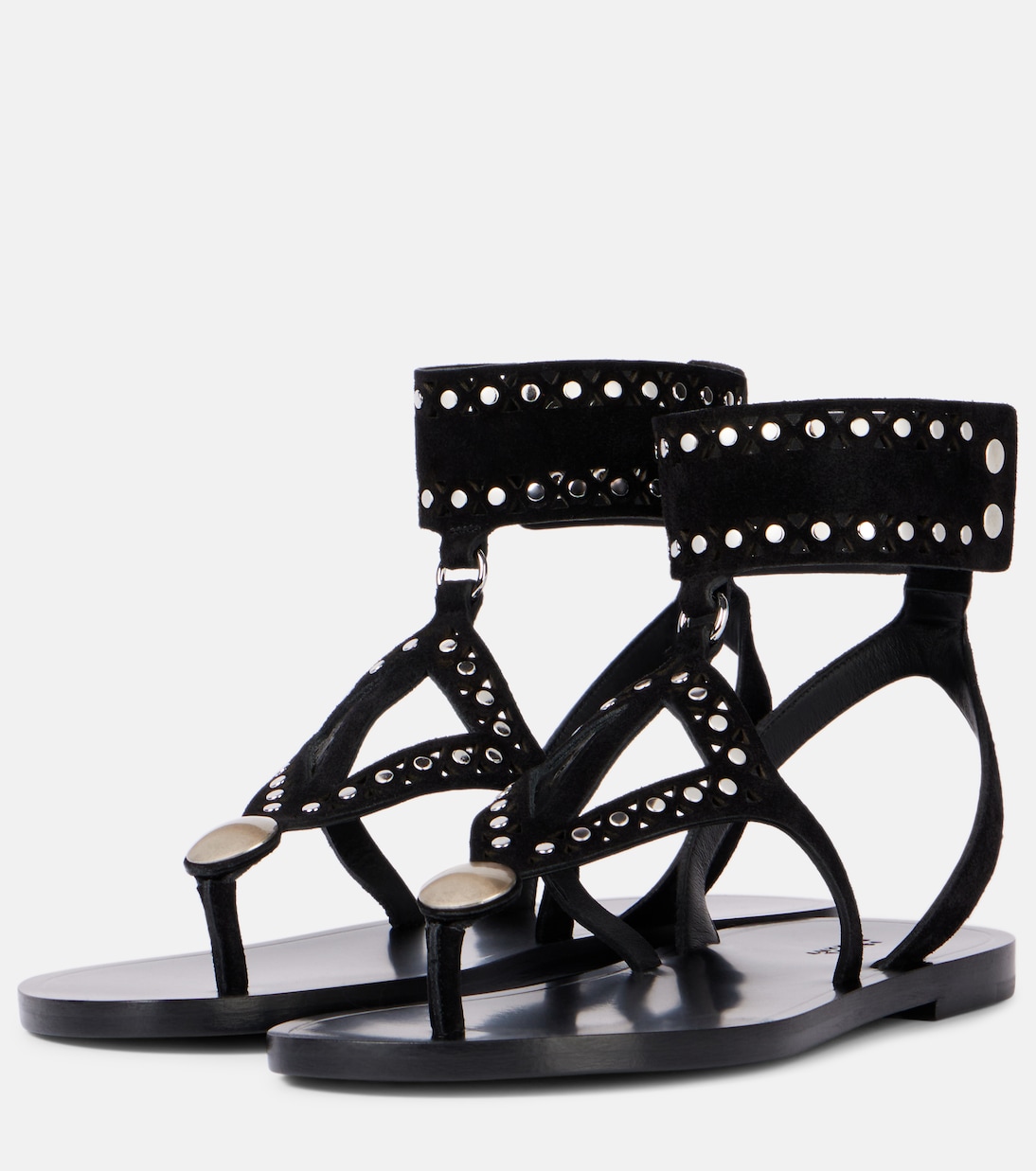 Sandali Edil in pelle con borchie | Isabel Marant
