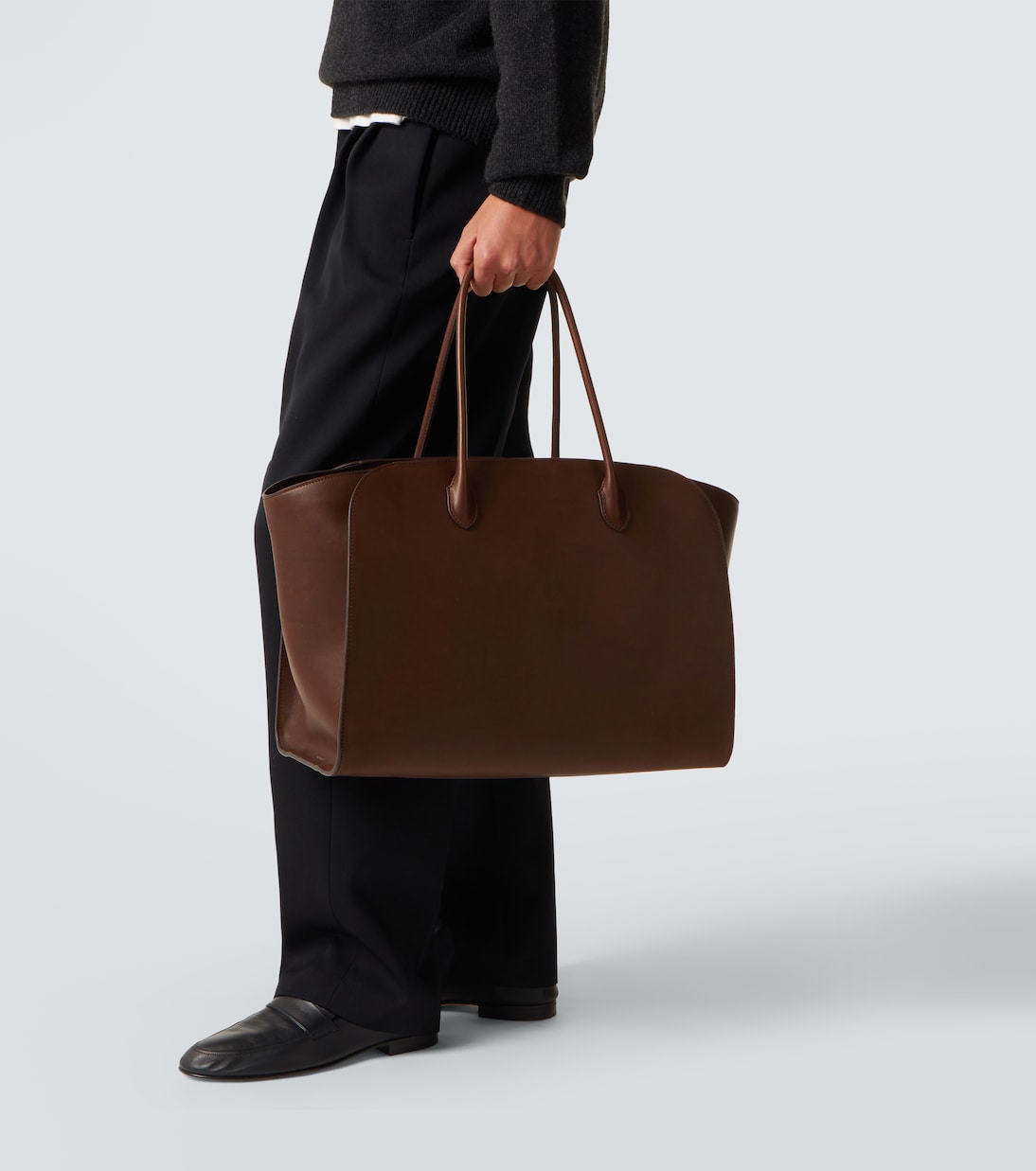 Tote Bag Marlo 17 aus Leder | The Row