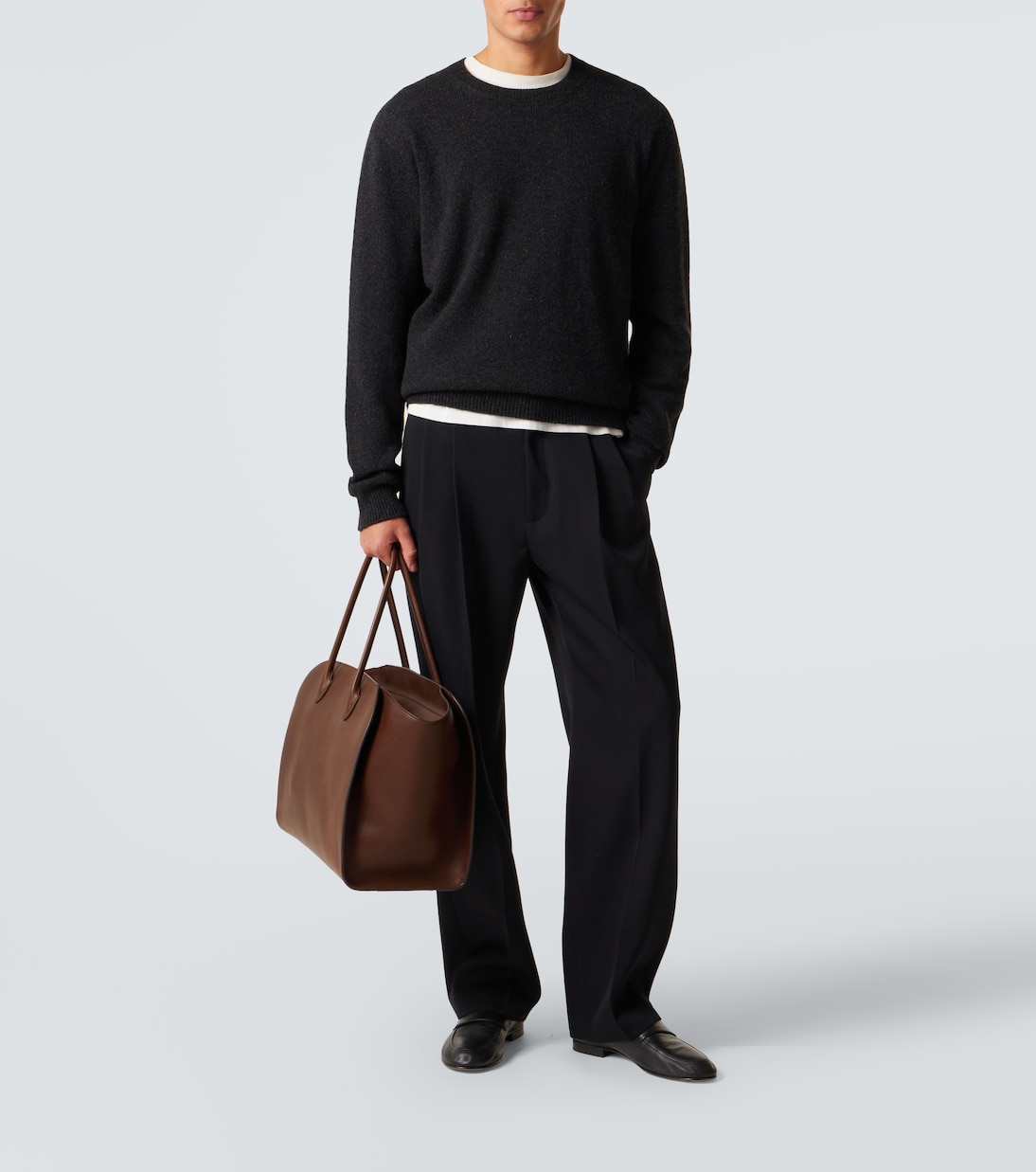 Tote Bag Marlo 17 aus Leder | The Row