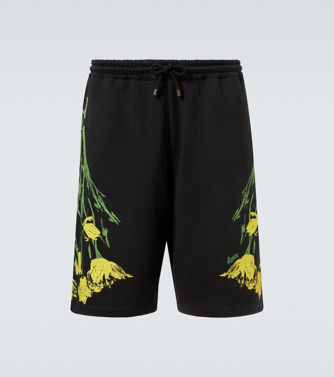 Short en coton à fleurs  | Loewe
