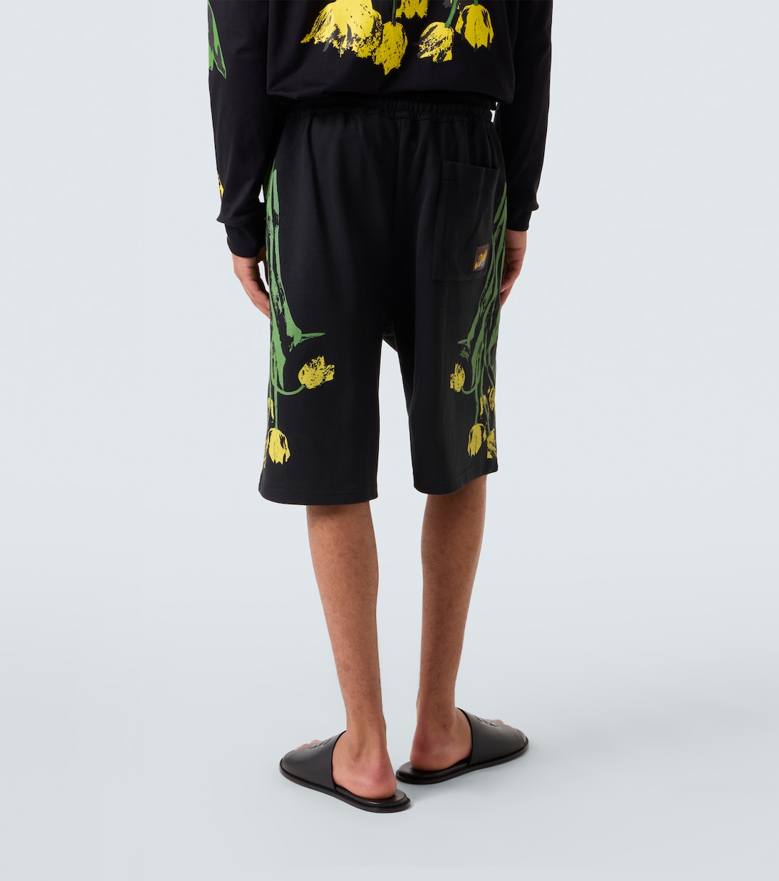 Short en coton à fleurs  | Loewe