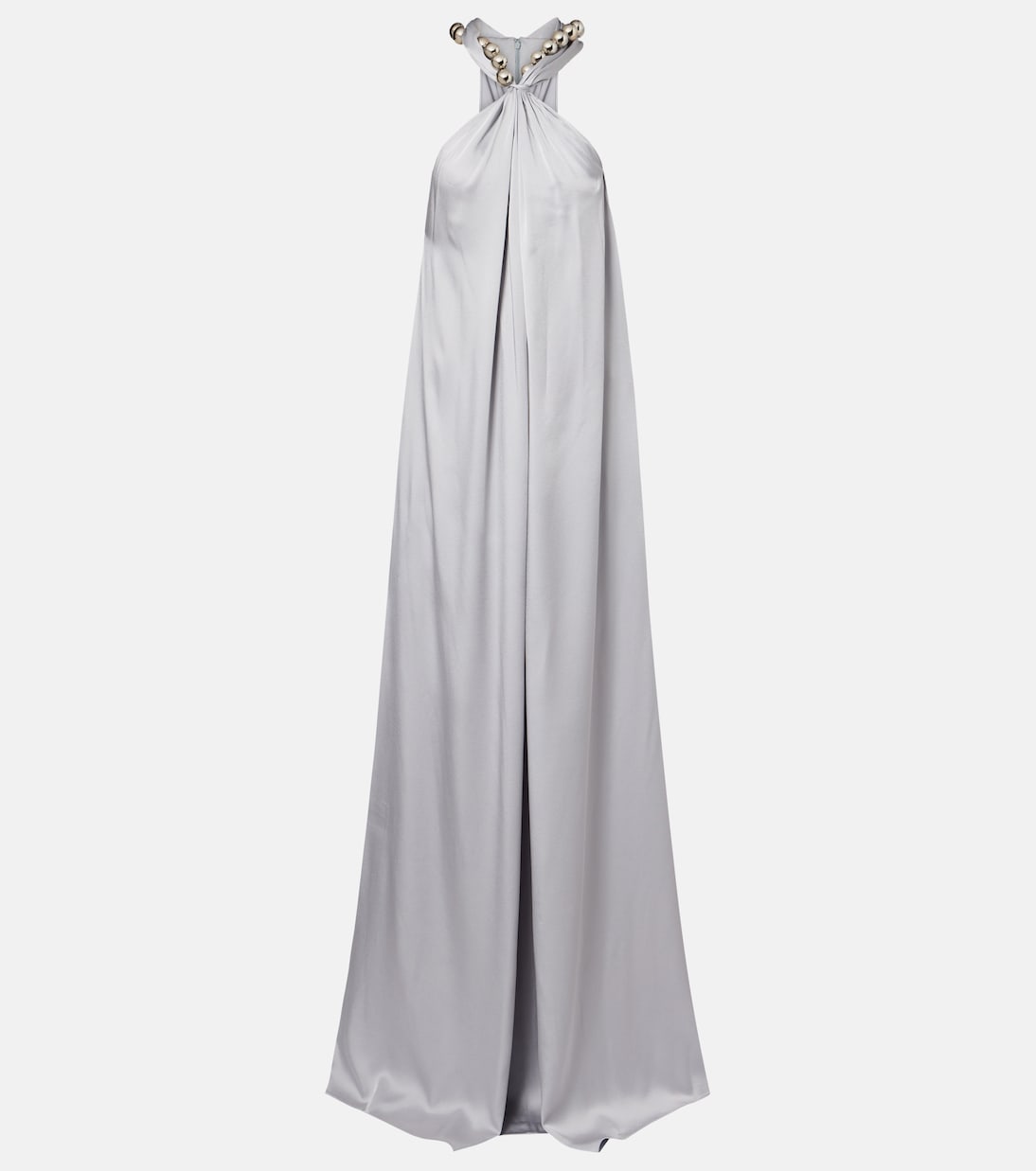 Verzierte Robe aus Satin | Stella McCartney