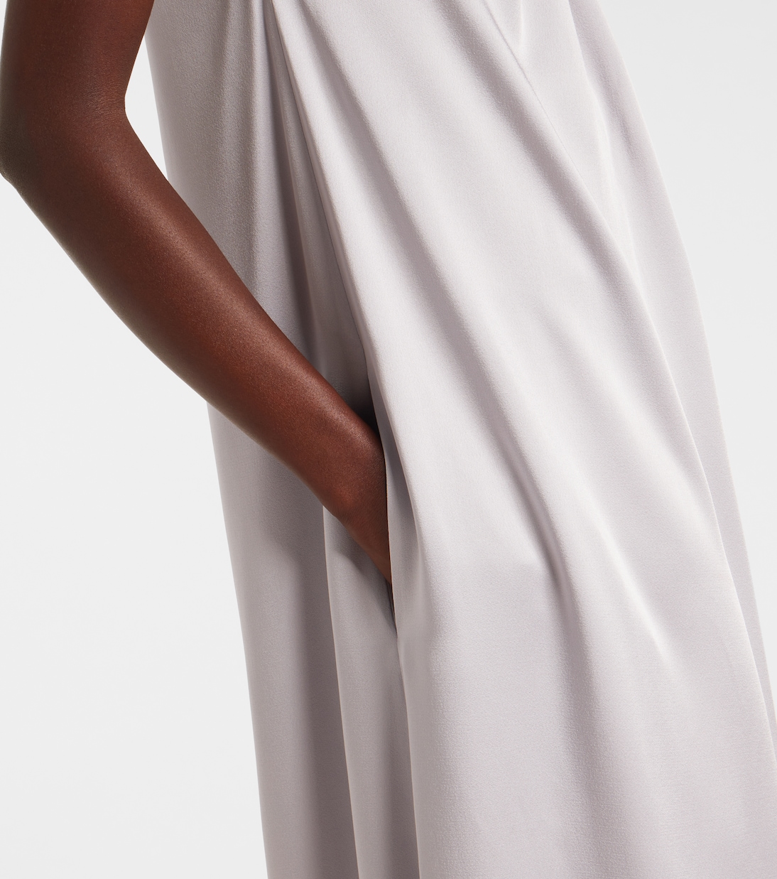 Verzierte Robe aus Satin | Stella McCartney