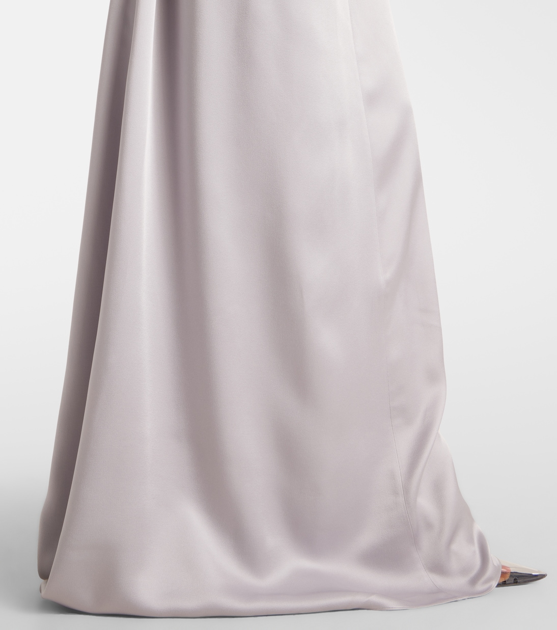 Verzierte Robe aus Satin | Stella McCartney