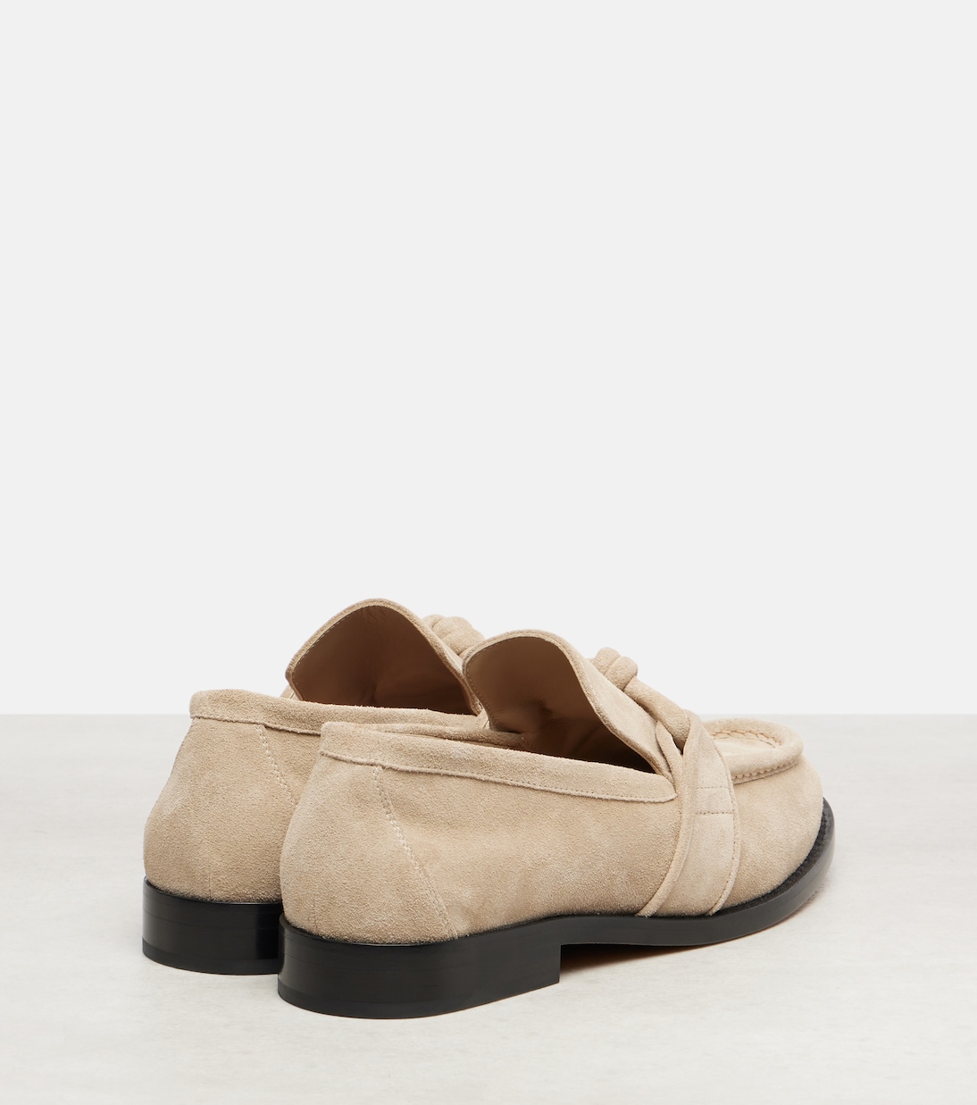 Loafers Astaire aus Veloursleder | Bottega Veneta