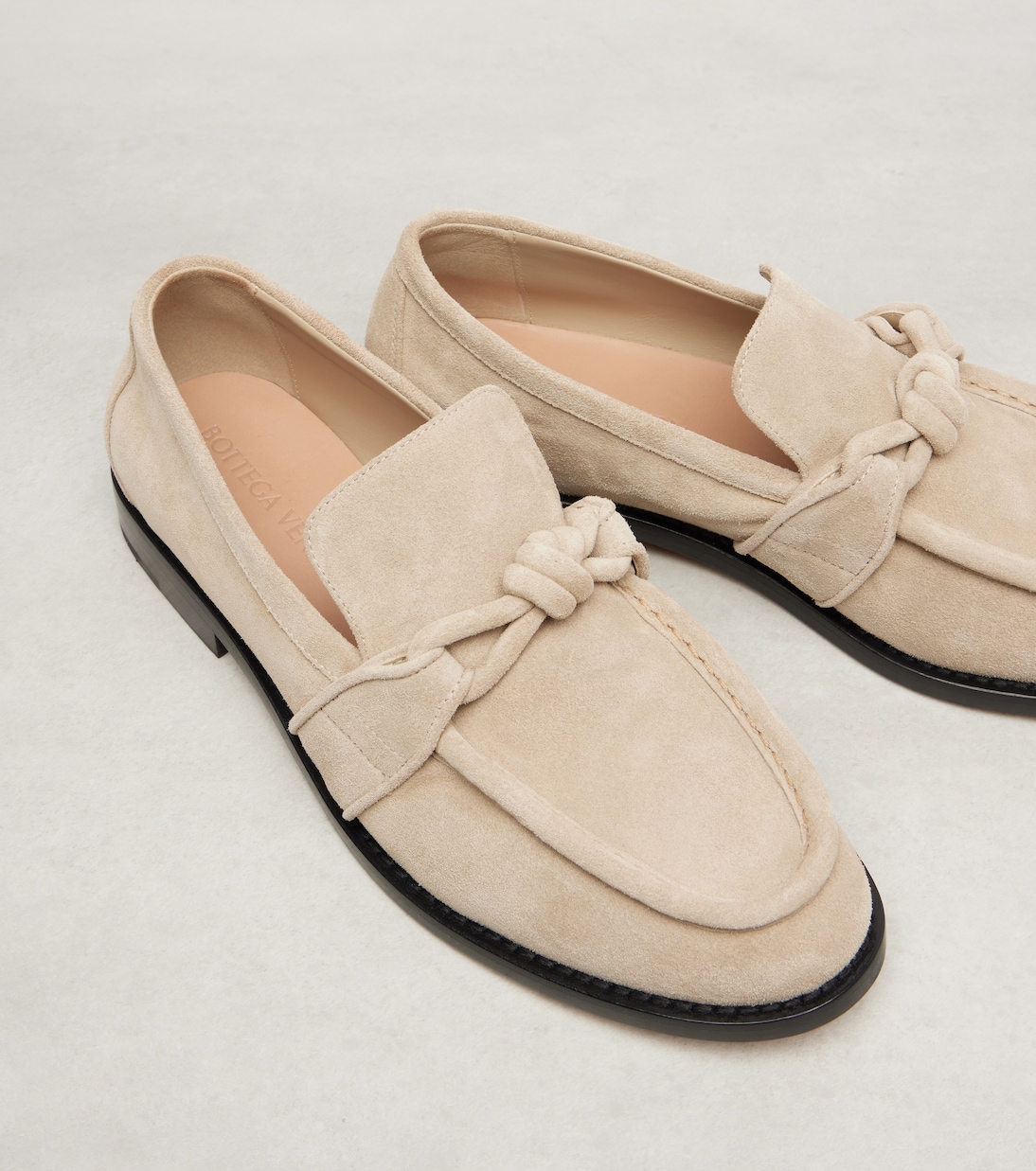 Loafers Astaire aus Veloursleder | Bottega Veneta