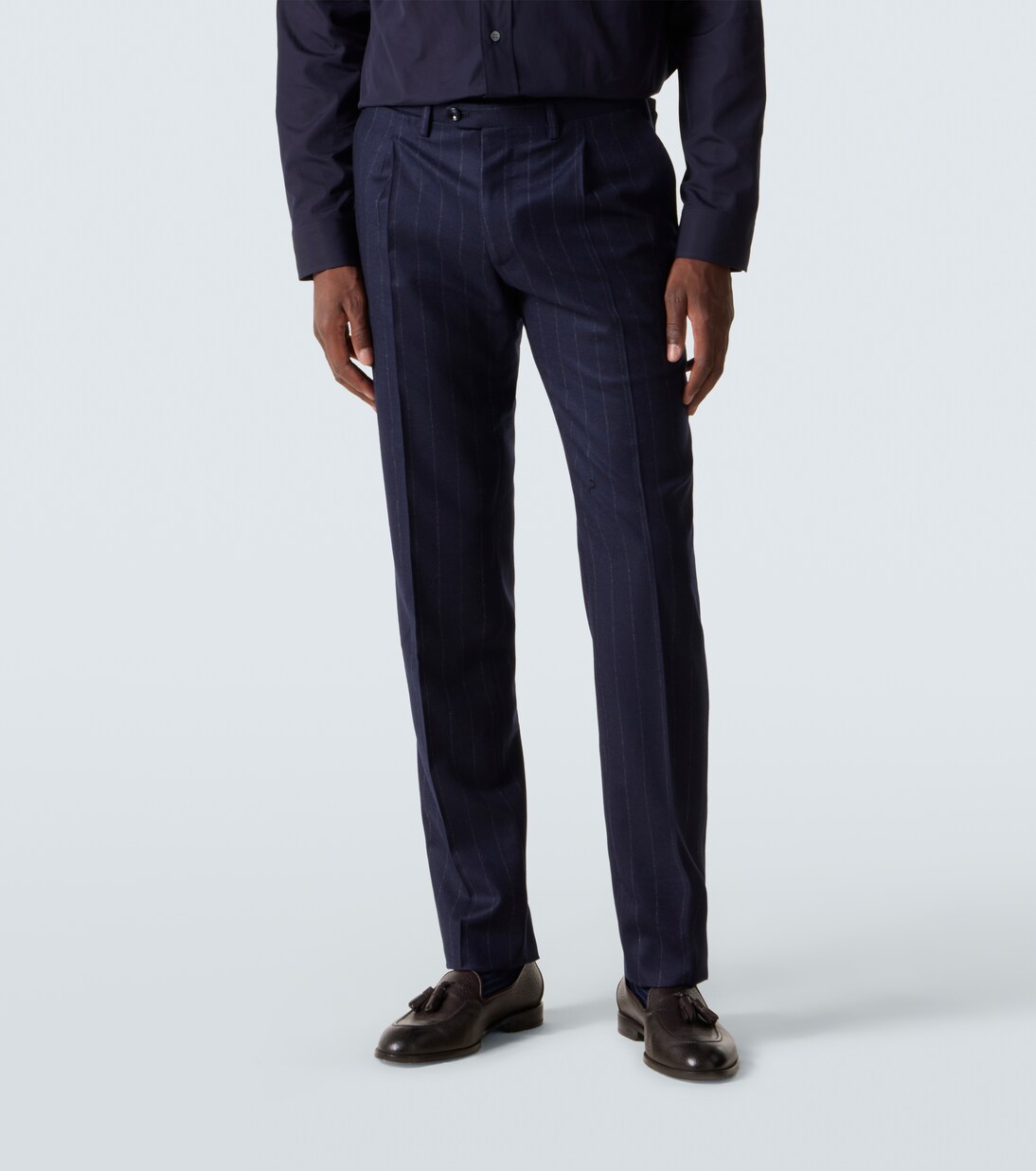 Striped wool and cashmere suit | Kiton