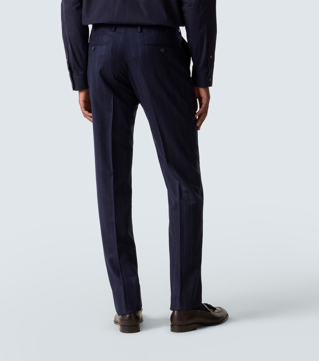 Striped wool and cashmere suit | Kiton