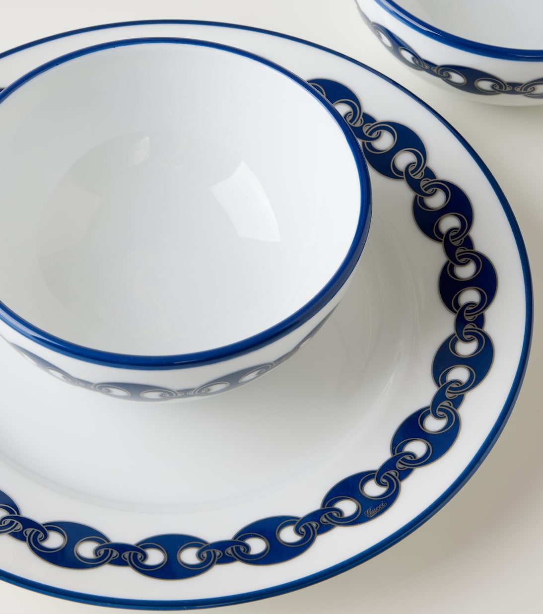 Set de 2 assiettes à dessert Gucci Marina | Gucci