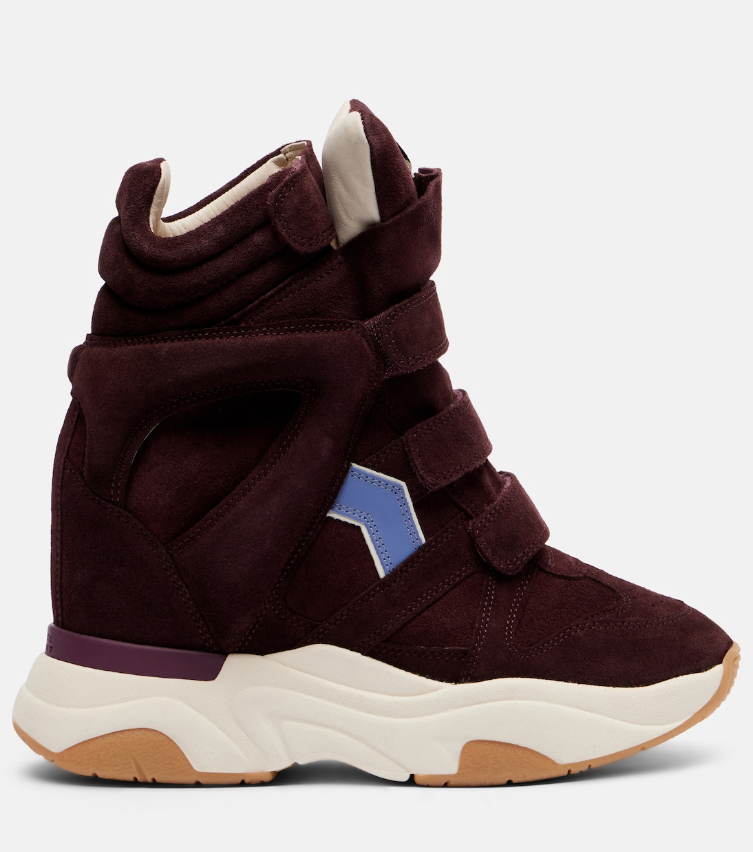 Balskee suede high-top platform sneakers | Isabel Marant
