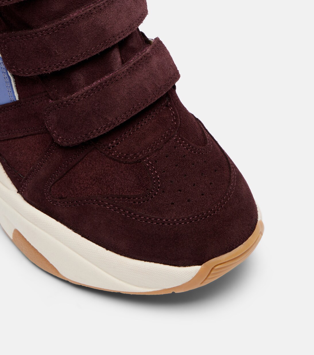 Balskee suede high-top platform sneakers | Isabel Marant