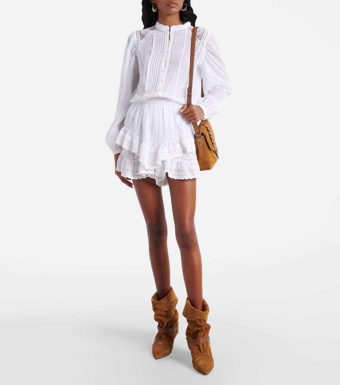 Greicy open-knit cotton blouse | Marant Etoile