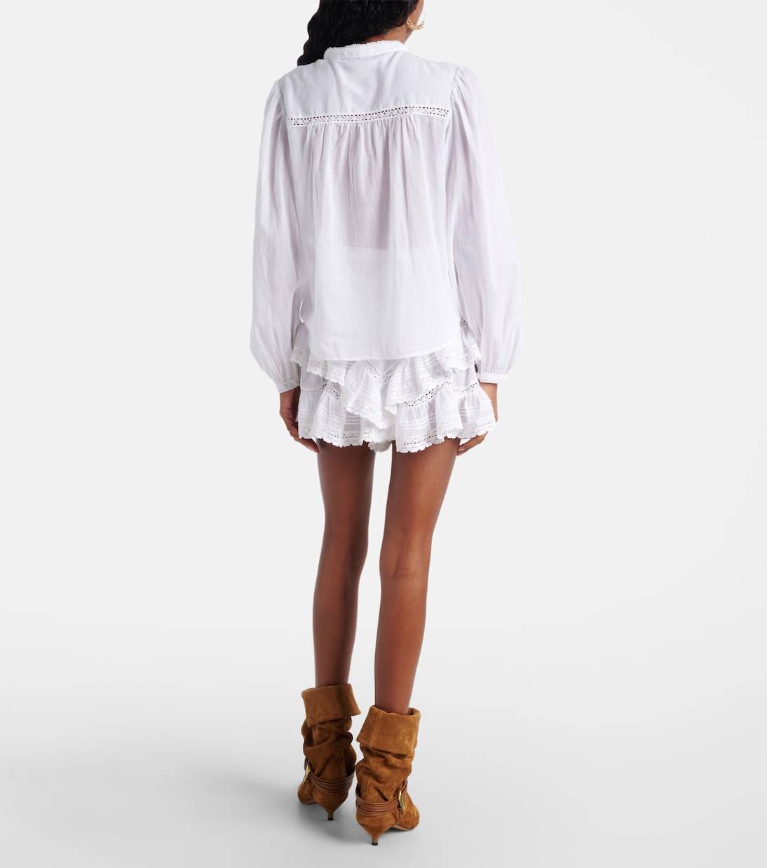 Greicy open-knit cotton blouse | Marant Etoile