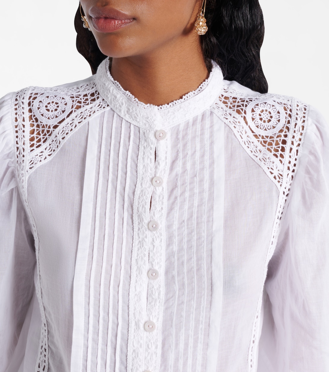 Greicy open-knit cotton blouse | Marant Etoile