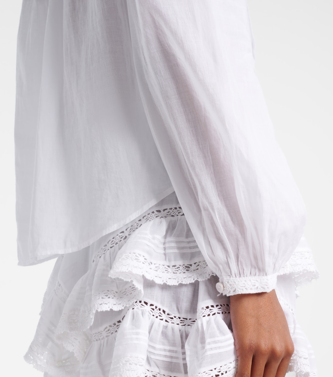 Greicy open-knit cotton blouse | Marant Etoile