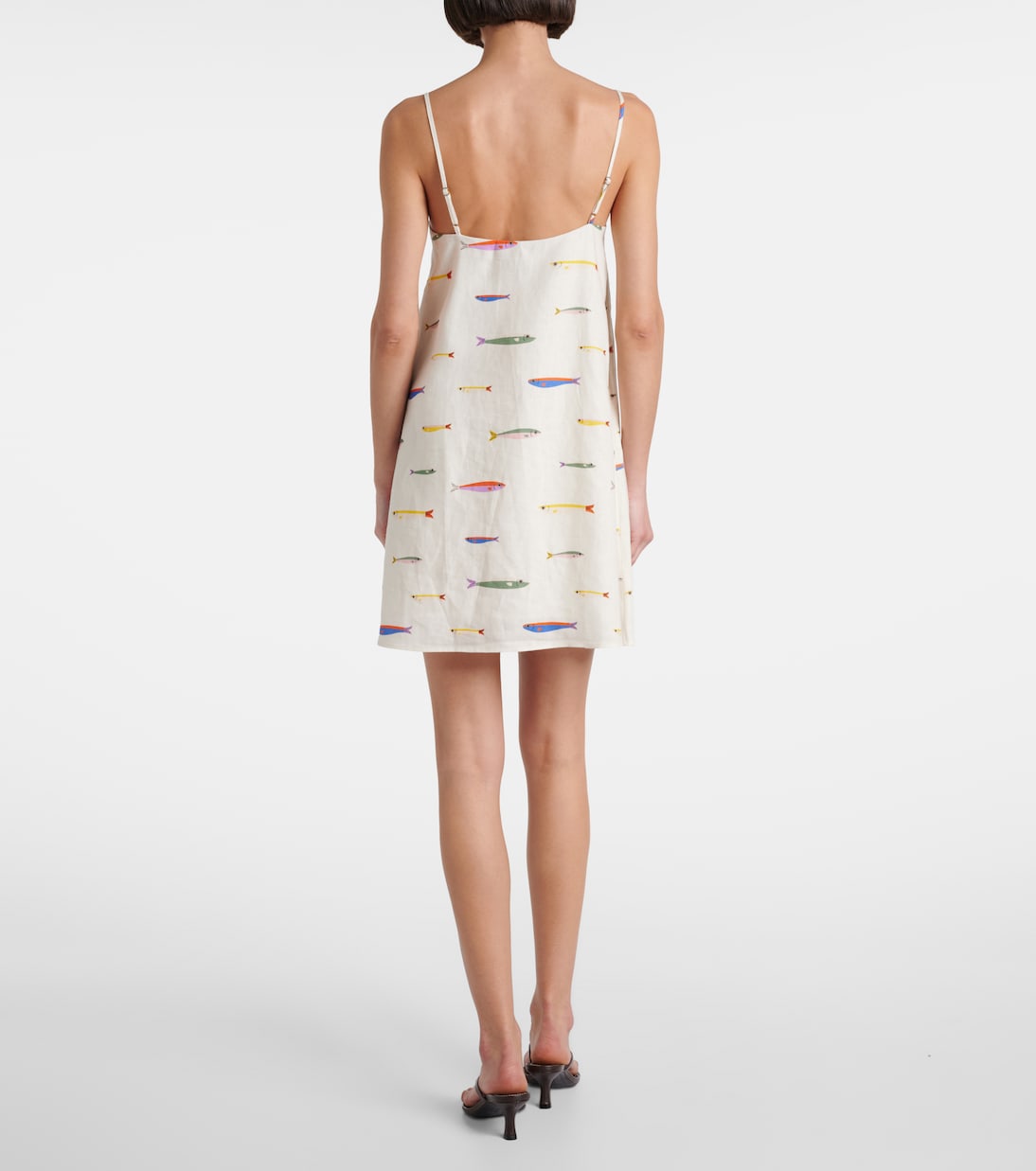 Laura printed cotton minidress | Staud