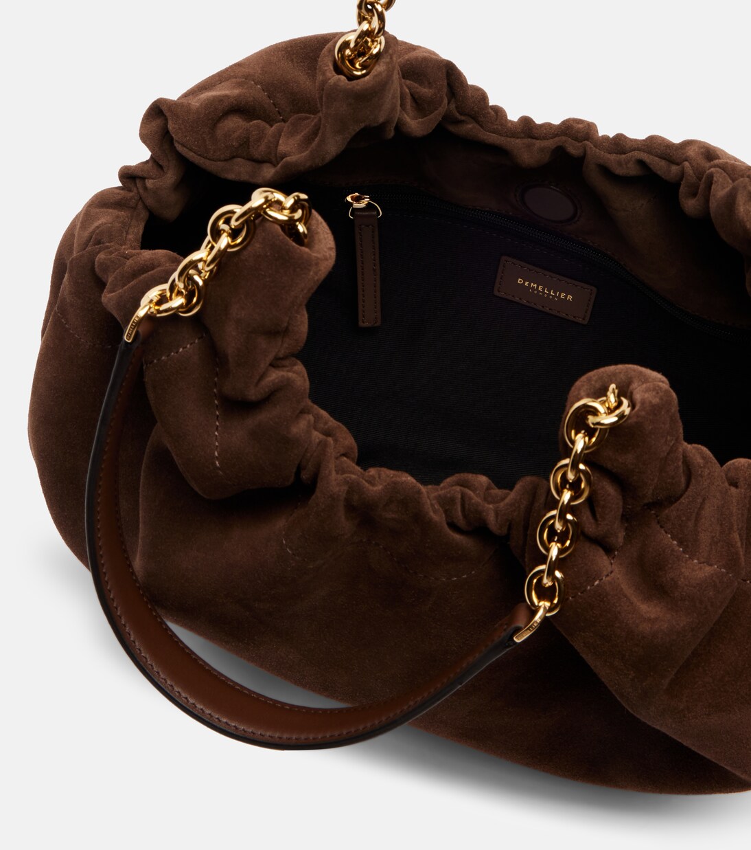 Miami Medium suede shoulder bag | DeMellier