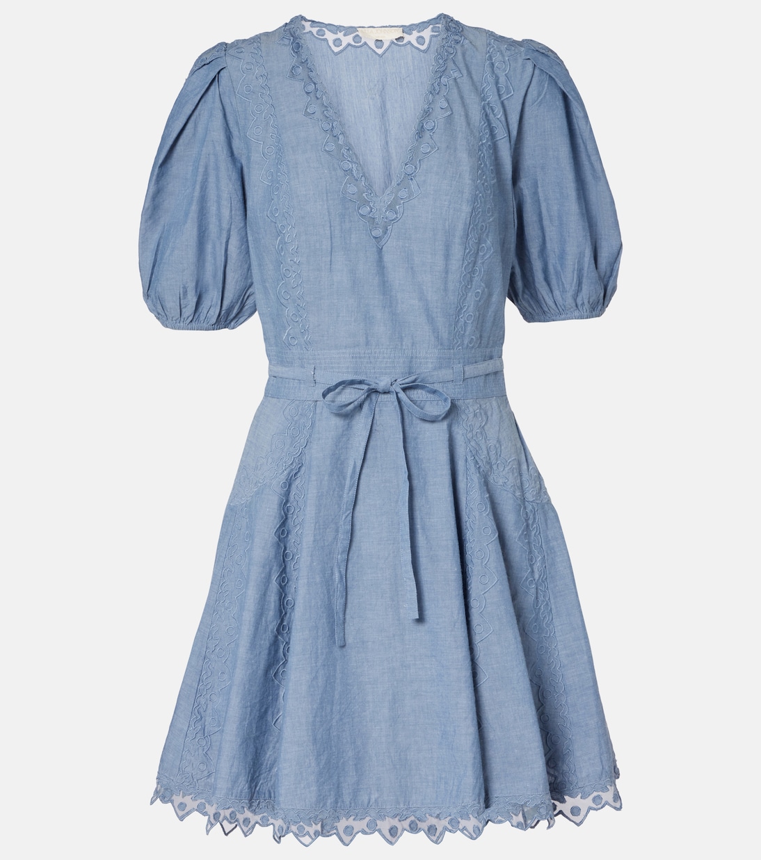 Camila lace-trimmed cotton minidress | Ulla Johnson