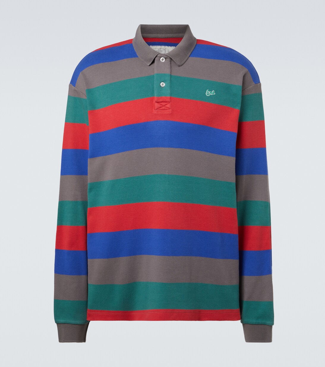 Striped cotton polo shirt | ERL
