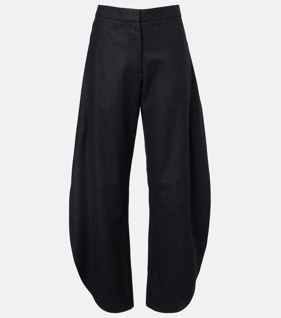 Pantalon barrel en laine | Alaïa