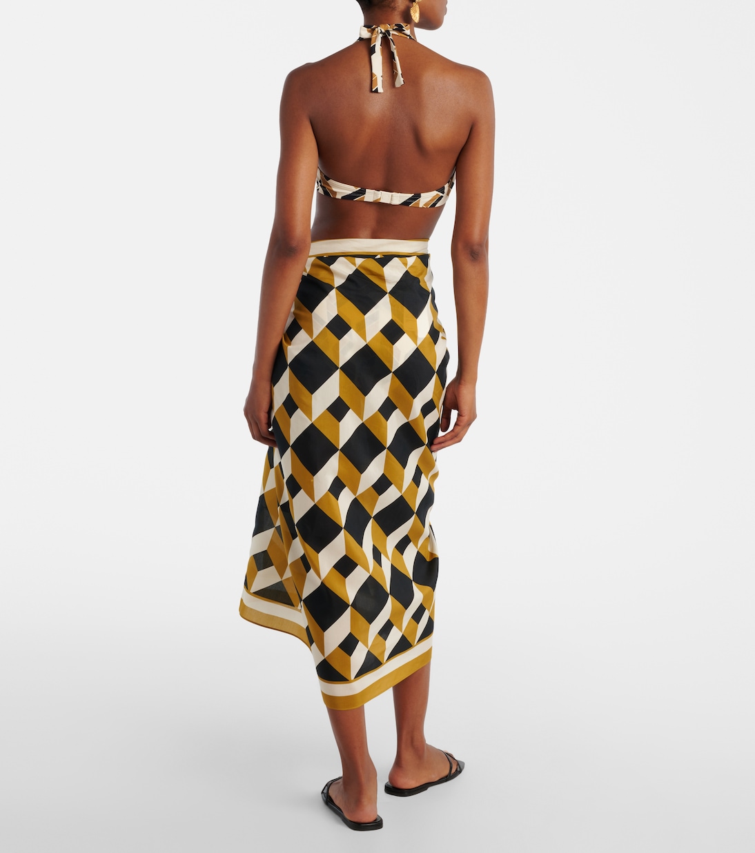 Vibration cotton and silk beach cover-up | Eres